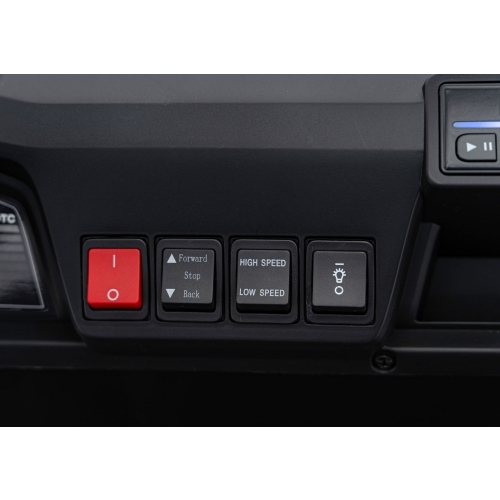 Autko dla dzieci Buggy 4-osobowy Champion Biały XMX-650C.BIA